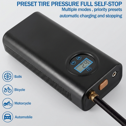 Portable Wireless Tire Inflator Pump