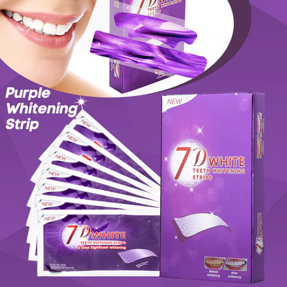 7D Teeth Whitening Strips