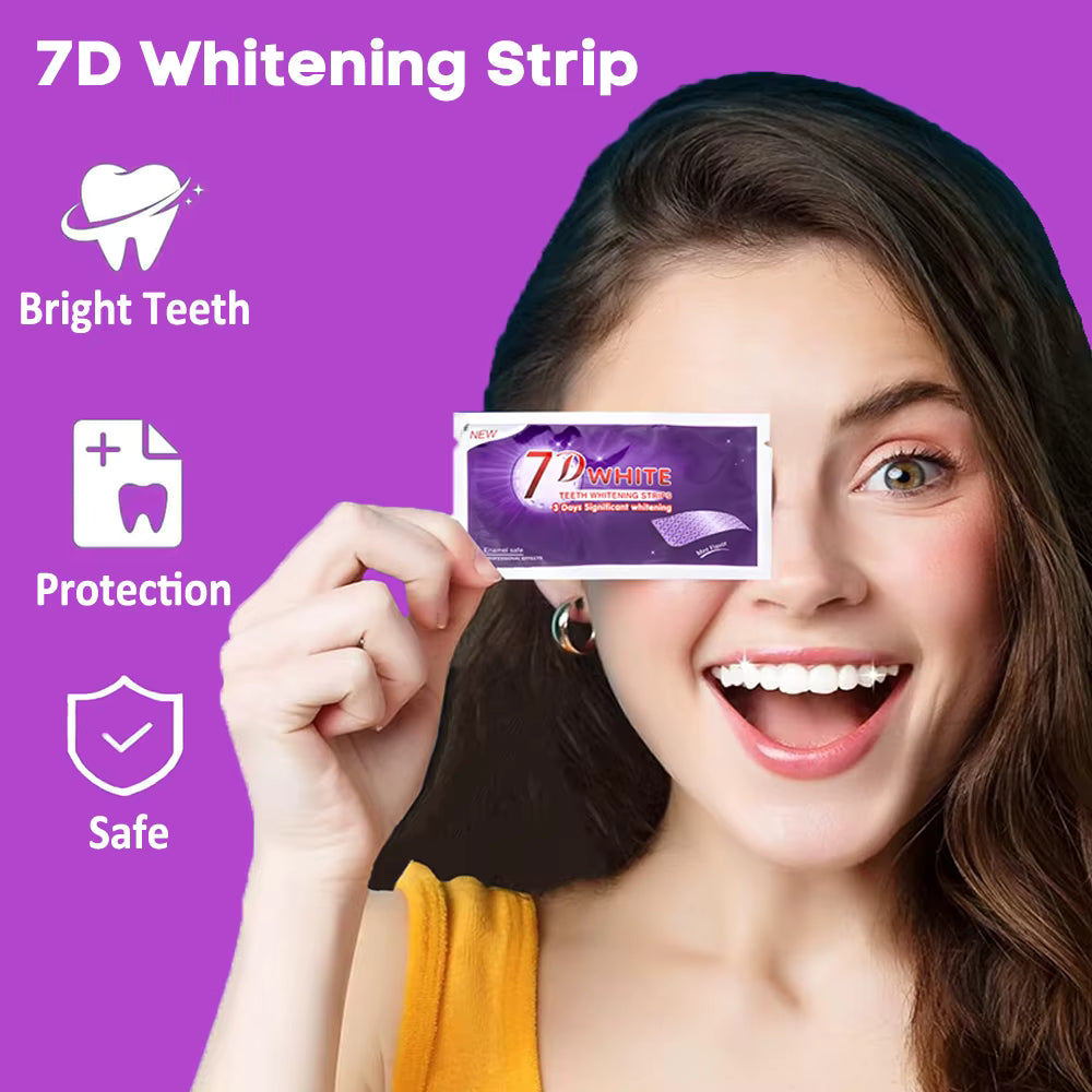 7D Teeth Whitening Strips