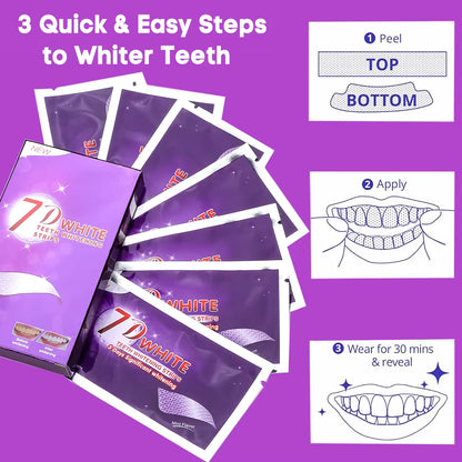 7D Teeth Whitening Strips